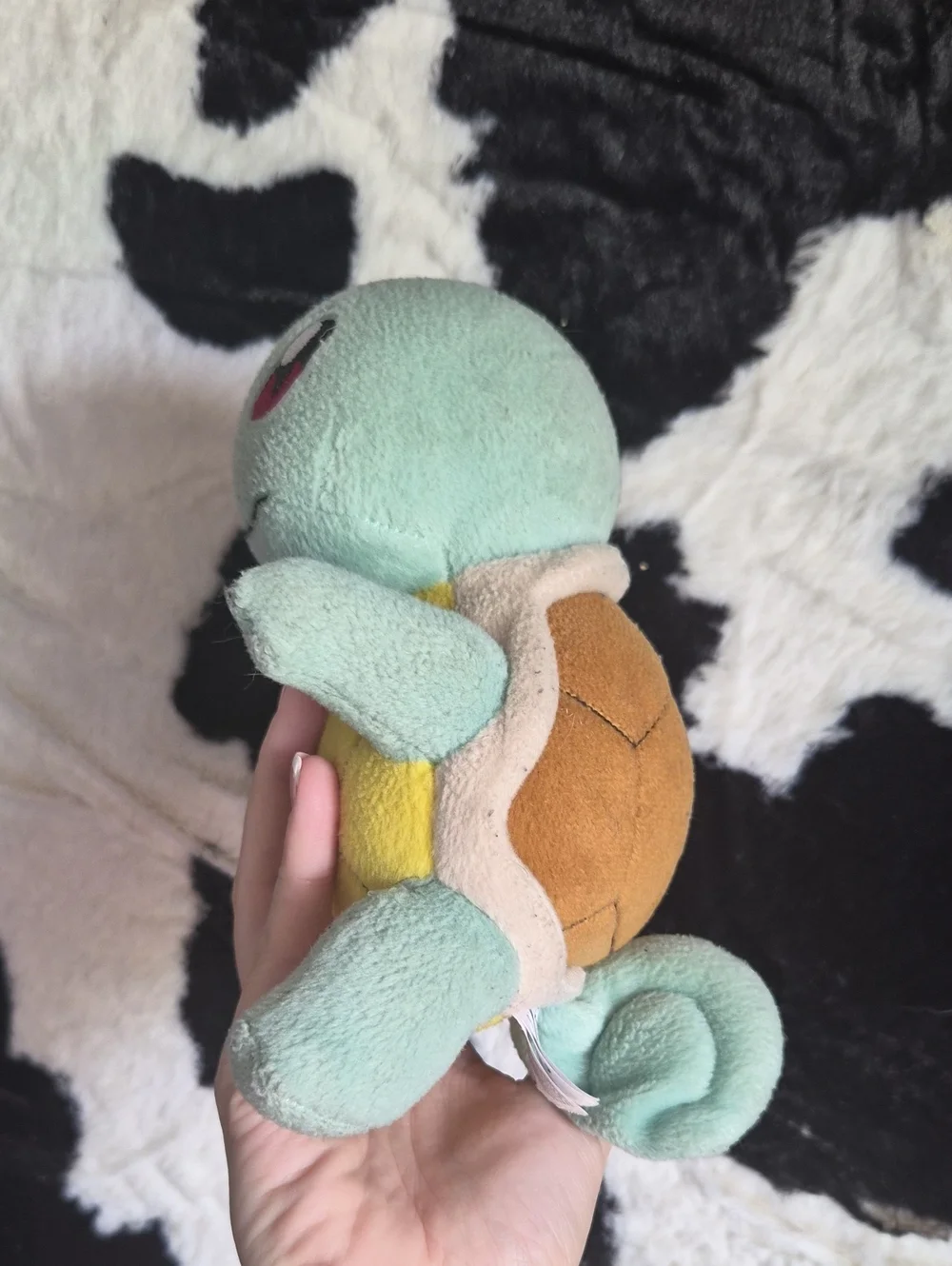 Pokemon Plush Turtle Stuffed Toy in Light Green and Yellow - Soft Reptile Plush